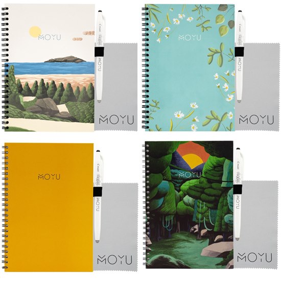 Moyu herbruikbare notitieboekjes van steenpapier