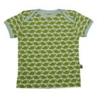 T-Shirt korte mouw walvis Groen Loud + Proud