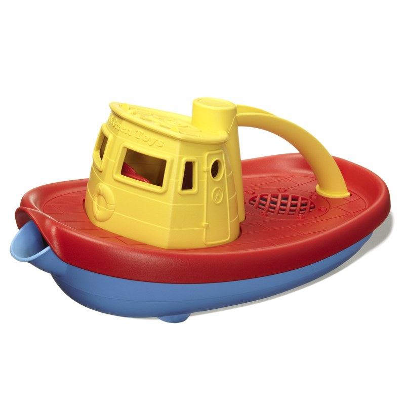 Speelgoed boot van gerecycled materiaal Green Toys Badspeelgoed boot