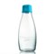 Retap Turquoise Waterfles duurzaam glas hervulbaar