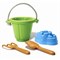 Zandbak speelgoed set van gerecyclede materialen Groen Green Toys
