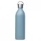 Dubbelwandige fles voor warme en koude dranken van Gerecycled RVS 1000 ml Lichtblauw Qwetch