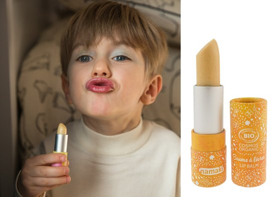 Biologische lippenbalsem voor kinderen