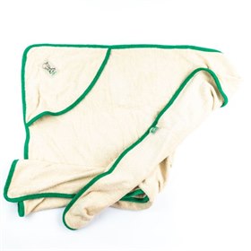 Badcape Tweelagig Biokatoen 75 x 75 cm Lotties