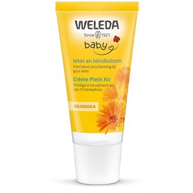 Weer en Windbalsem Calendula voorkomt schrale huid Weleda