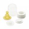 Set van twee glazen drinkflessen baby 120 ml Natursutten