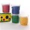 Klei zacht en gifvrij 600 gr 4 kleuren rood, geel blauw en groen okoNorm