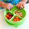 Siliconen schaaltje voor babys en peuters hittebestendig en onbreekbaar kinderservies Green Sprouts