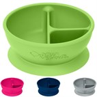 Siliconen Schaaltje voor Baby's en Peuters Onbreekbaar Green Sprouts