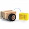 Houten tractor met aanhanger Wonderworld