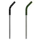 RVS Rietje met Siliconen Mondstuk 8 mm Mizu