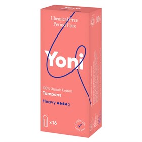 Tampons biologisch katoen Heavy Yoni