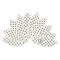 Herbruikbare labia pads bio katoen 10 stuks Black Dots ImseVimse