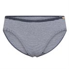 Damesslip mt 36 Gestreept Biokatoen en Elastan Comazo
