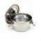 RVS voedsel container luchtdicht 14 cm