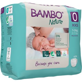 Bambo Luiers Ecologisch Prematuur Bambo Nature