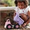 Milieuvriendelijke en veilige speelgoed kiepauto roze van gerecycled materiaal Green Toys