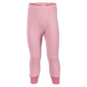 Pyjama lichtroze gestreept Biologische Wol Zijde Living Crafts