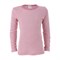 Roze streepjes onderhemd lange mouw Wol Zijde Living Crafts