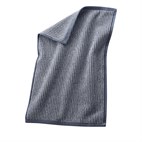 Gastendoek Living Crafts biologisch katoen Blauw gestreept