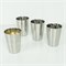 RVS drinkbekers set van vier Stainless Steel Cups A Slice of Green