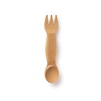 Bamboe spork lepel en vork Bambu