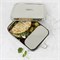 Rectangle Lunch Box met Mini Bakje 18x13x4 A Slice of Green