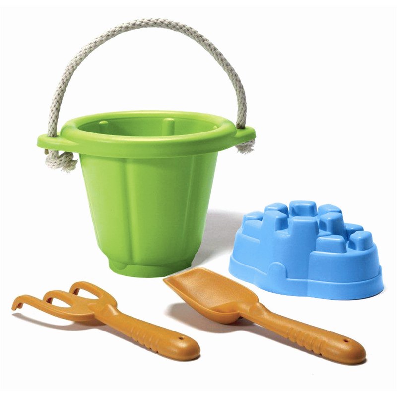 Festival Verslagen Wiens Zandbak Speelgoed Gerecycled Materiaal Groen Green Toys Strandspeelgoed set