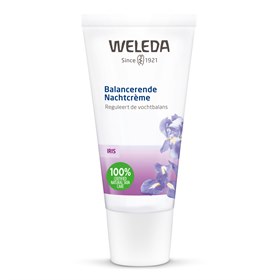 Nachtcreme Iris jonge of vochtarme huid Weleda