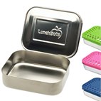 Lunchbots Medium Uno RVS Broodtrommel 15x12x4 LunchBots