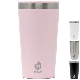 T16 Geisoleerde Beker RVS met Deksel 470 ml Mizu