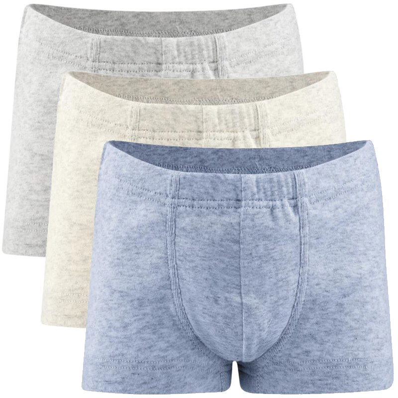 Kleding Jongenskleding Ondergoed Biologisch jongensondergoed biologisch katoenen ondergoed effen kleur ondergoed 3 pack set kinder boxershorts 