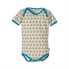 Romper Biokatoen Korte Mouw Vogel Loud + Proud