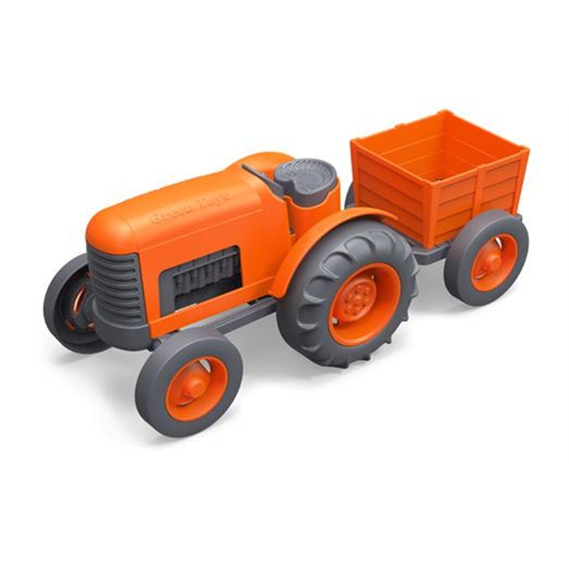 straal Tub knelpunt Tractor van Gerecycled Materiaal Green Toys | GreenJump.nl
