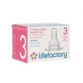 Image of Spenen Lifefactory Glazen Fles - Fase 3
