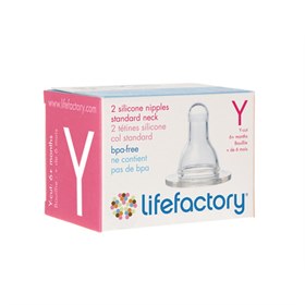 Image of Spenen Lifefactory Glazen Fles - Pap