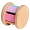 Houten rammelaar met belletje pastel Plantoys