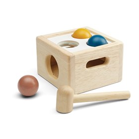 Houten Hamertje Tik Pastel Plantoys