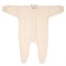 Jumpsuit pyjama biologische merino wol badstof naturel Cosilana