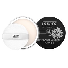 Fine loose mineral powder transparant Lavera