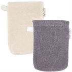 Washandjes Zachte Badstof Biokatoen 3 Stuks Popolini