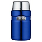 Lekdichte King thermos food jar 710 ml Blauw Thermos