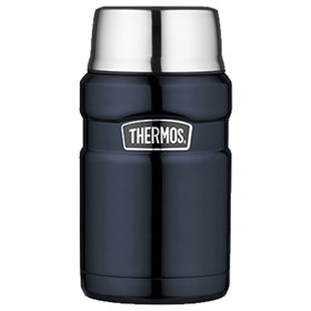 Lekdichte King thermos food jar 710 ml Donkerblauw Thermos