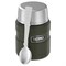 Dubbelwandige Lekdichte King thermos food jar 450 ml met opvouwbare lepel