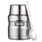 Lekdichte King thermos food jar 450 ml Rvs Thermos