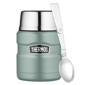 Image of Lekdichte King Thermos Food Jar 450 ml - Groen