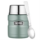 Lekdichte King thermos food jar 450 ml Groen Thermos