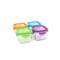 Snack Cube 210 ml glas set van vier Wean Green