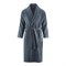 Blauwe Living Crafts badjas dames en heren van biologisch katoen