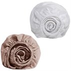 Hoeslaken Biologisch Katoensatijn 60 x 120 Yumeko